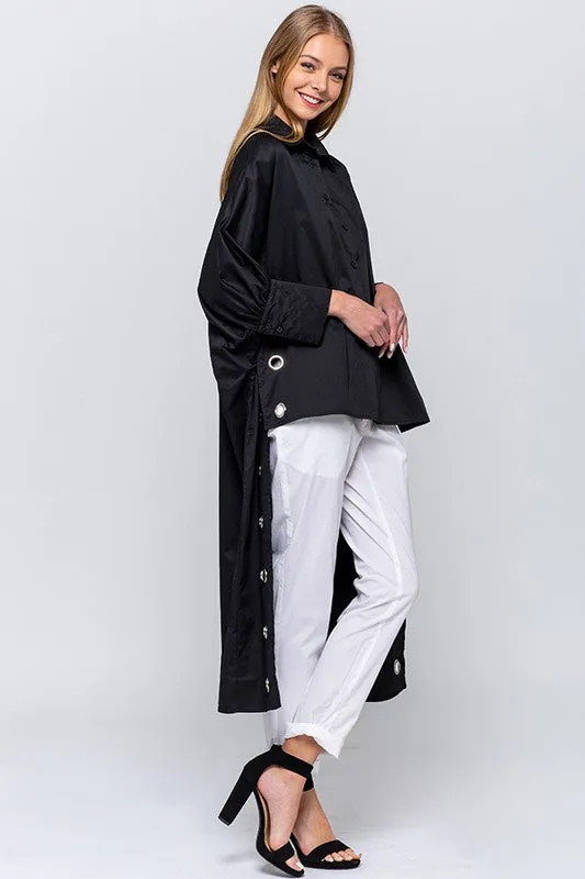 Ring Me Up Oversized  Shirt (More Colors)