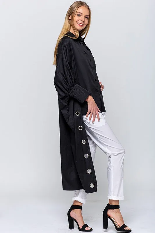 Ring Me Up Oversized  Shirt (More Colors)