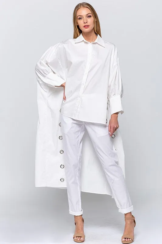 Ring Me Up Oversized  Shirt (More Colors)
