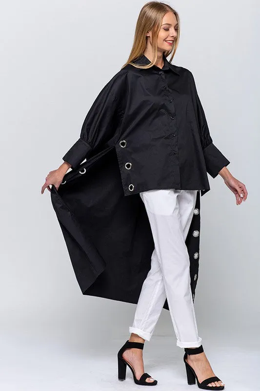 Ring Me Up Oversized  Shirt (More Colors)