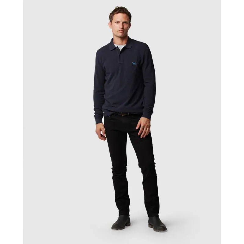 Rodd & Gunn Mens L/S Polo Shirt  - Navy