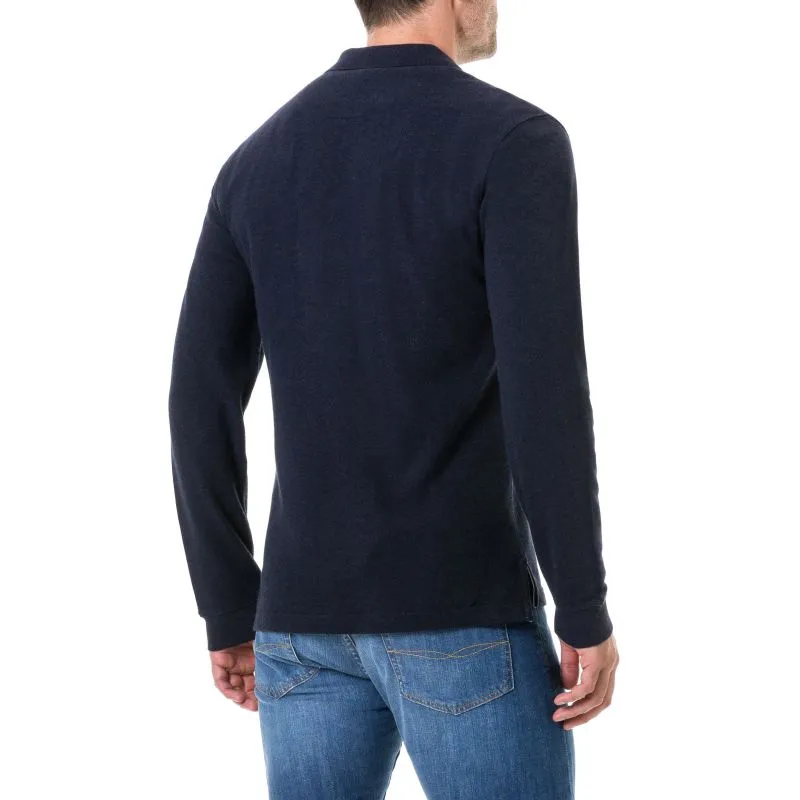 Rodd & Gunn Mens L/S Polo Shirt  - Navy