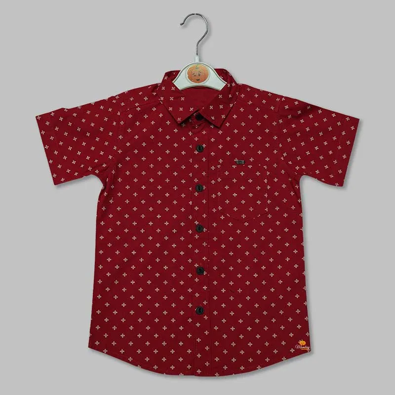 Solid Printed Shirts for Kids