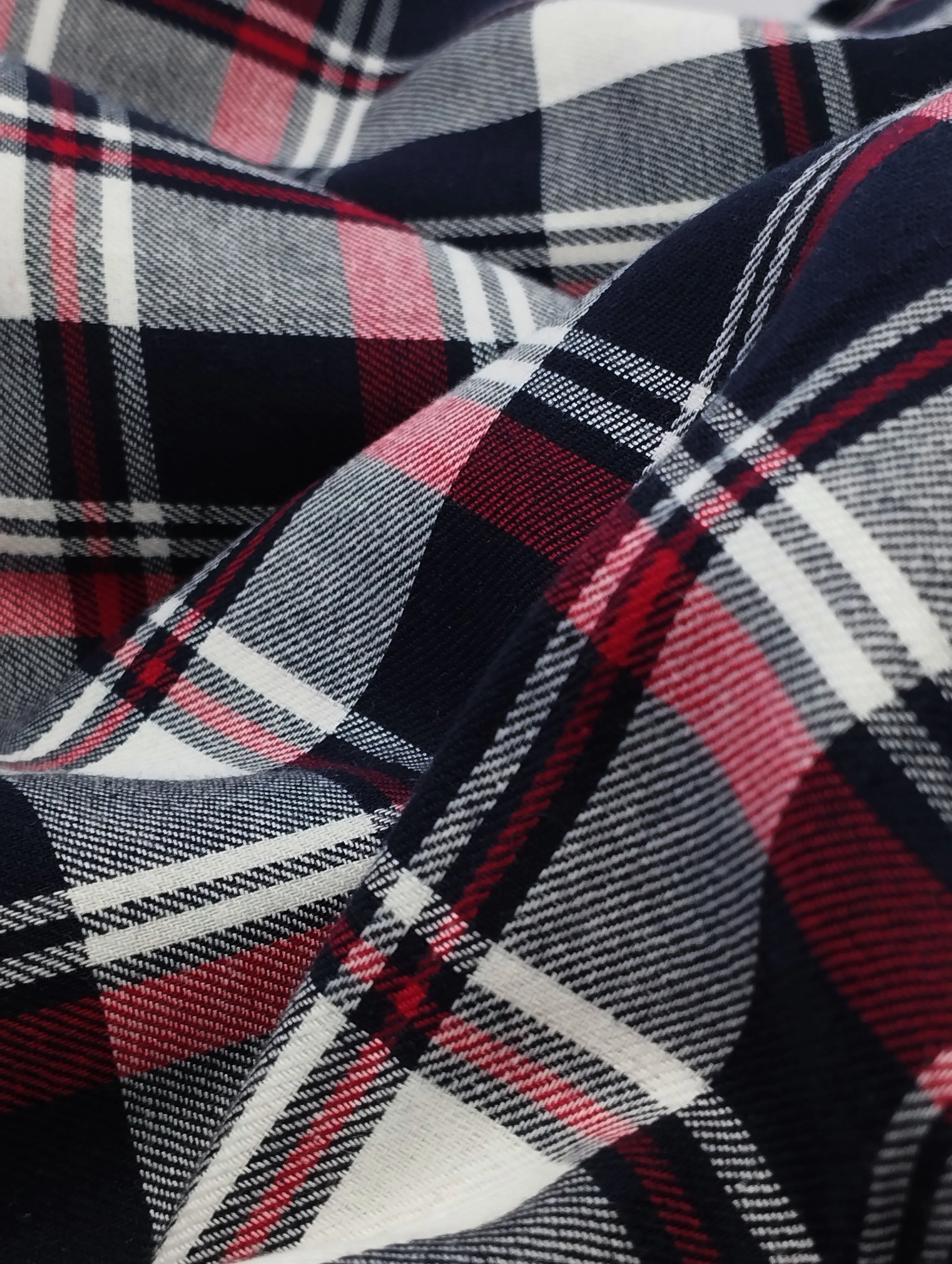 STEWART RED BLACK SHIRT