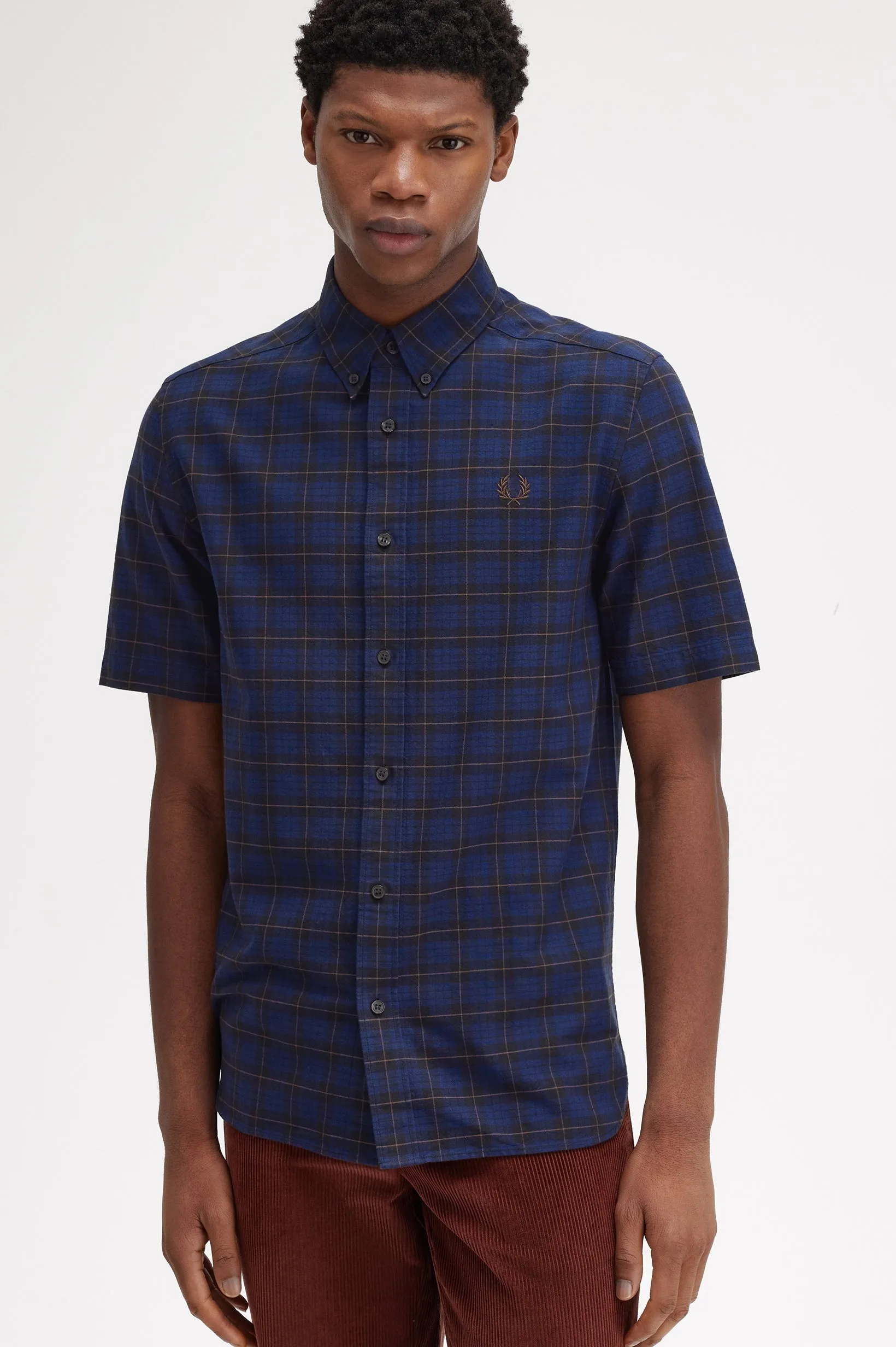 TARTAN OXFORD SHORT SLEEVE SHIRT