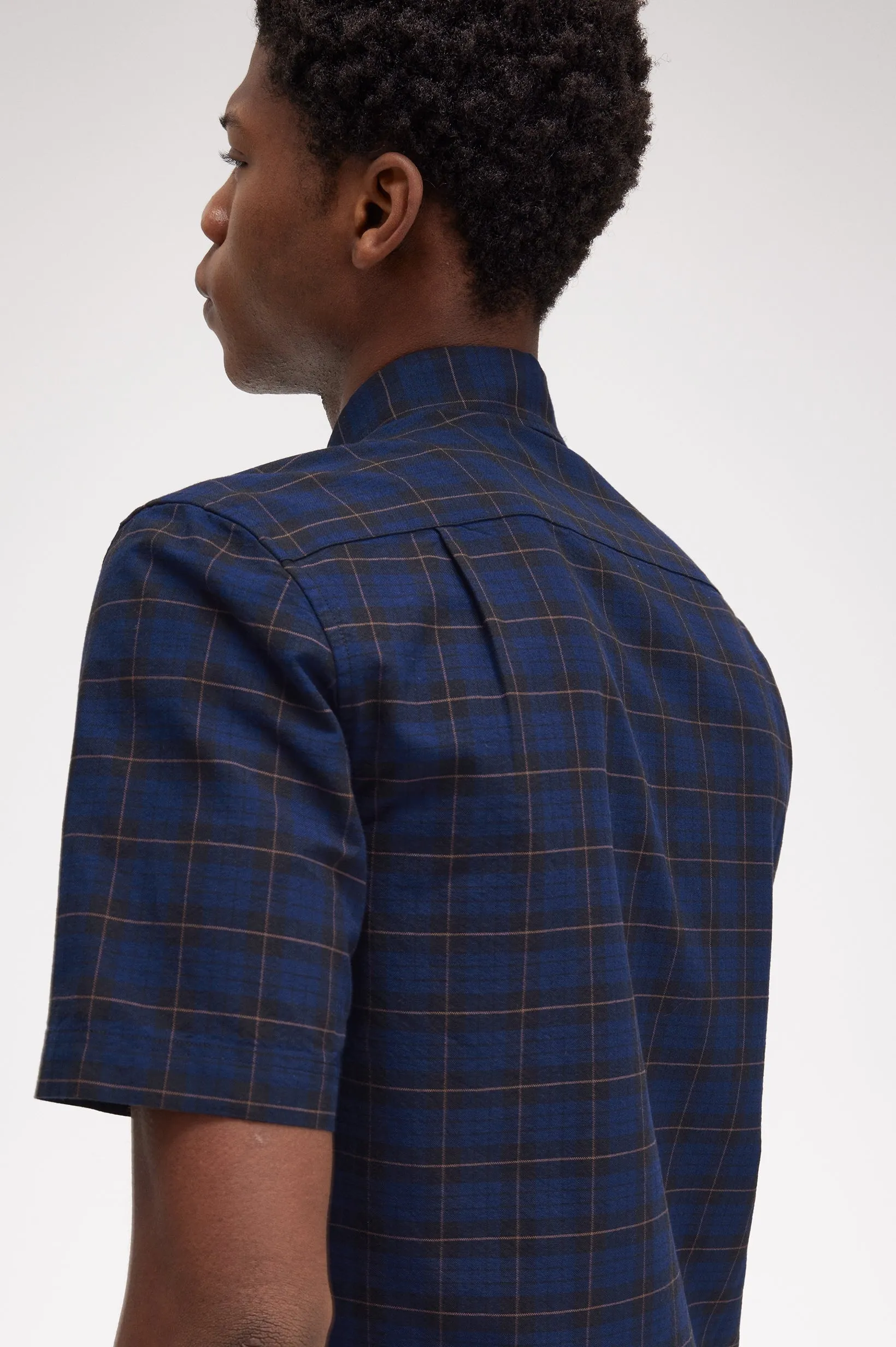 TARTAN OXFORD SHORT SLEEVE SHIRT