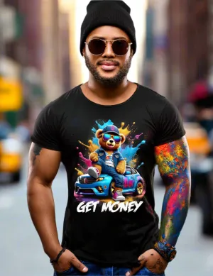Teddy Over the Car Art Exclusive T-Shirts | Grooveman Music TM
