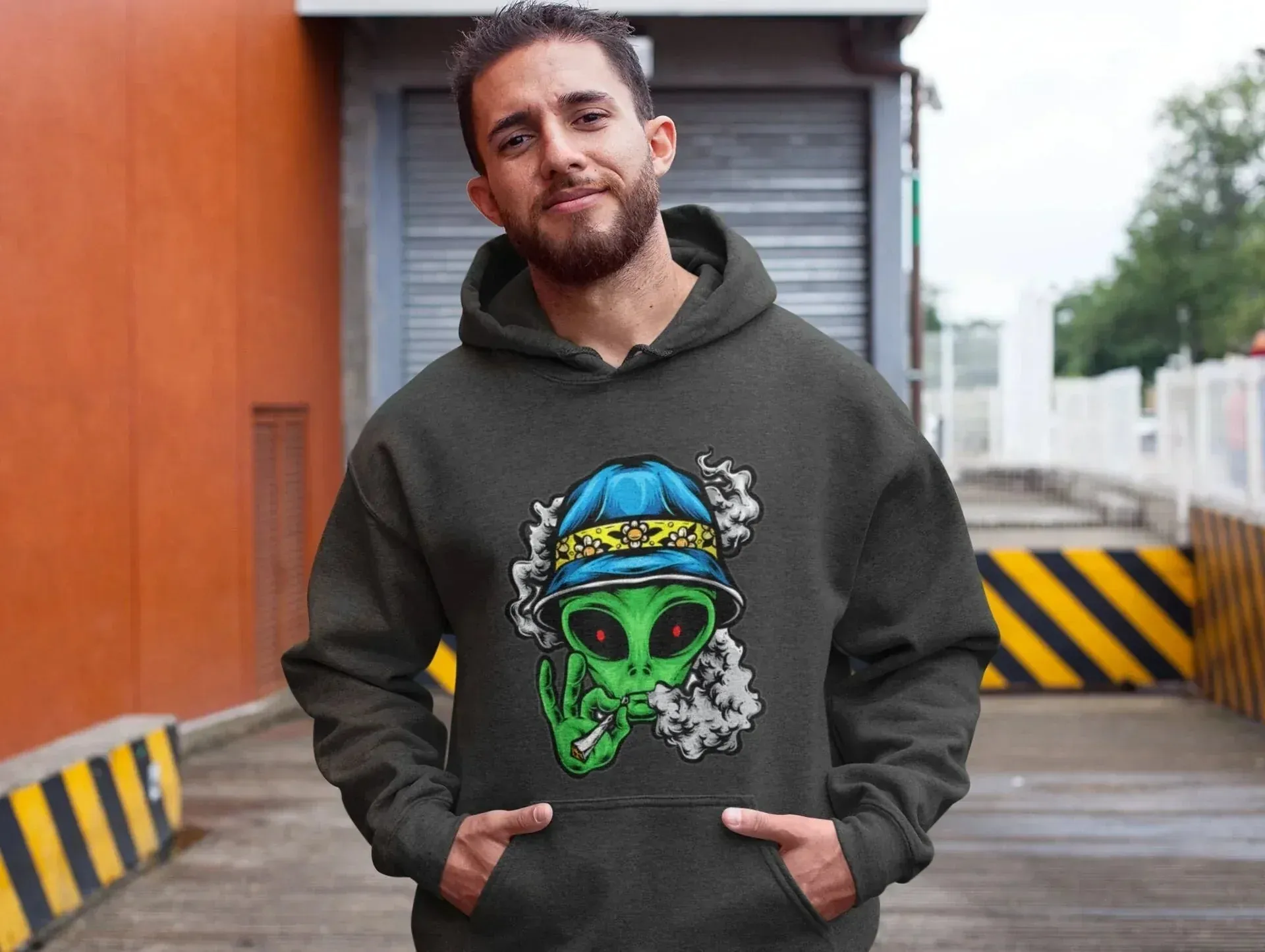 Trippy Alien Stoner Shirt