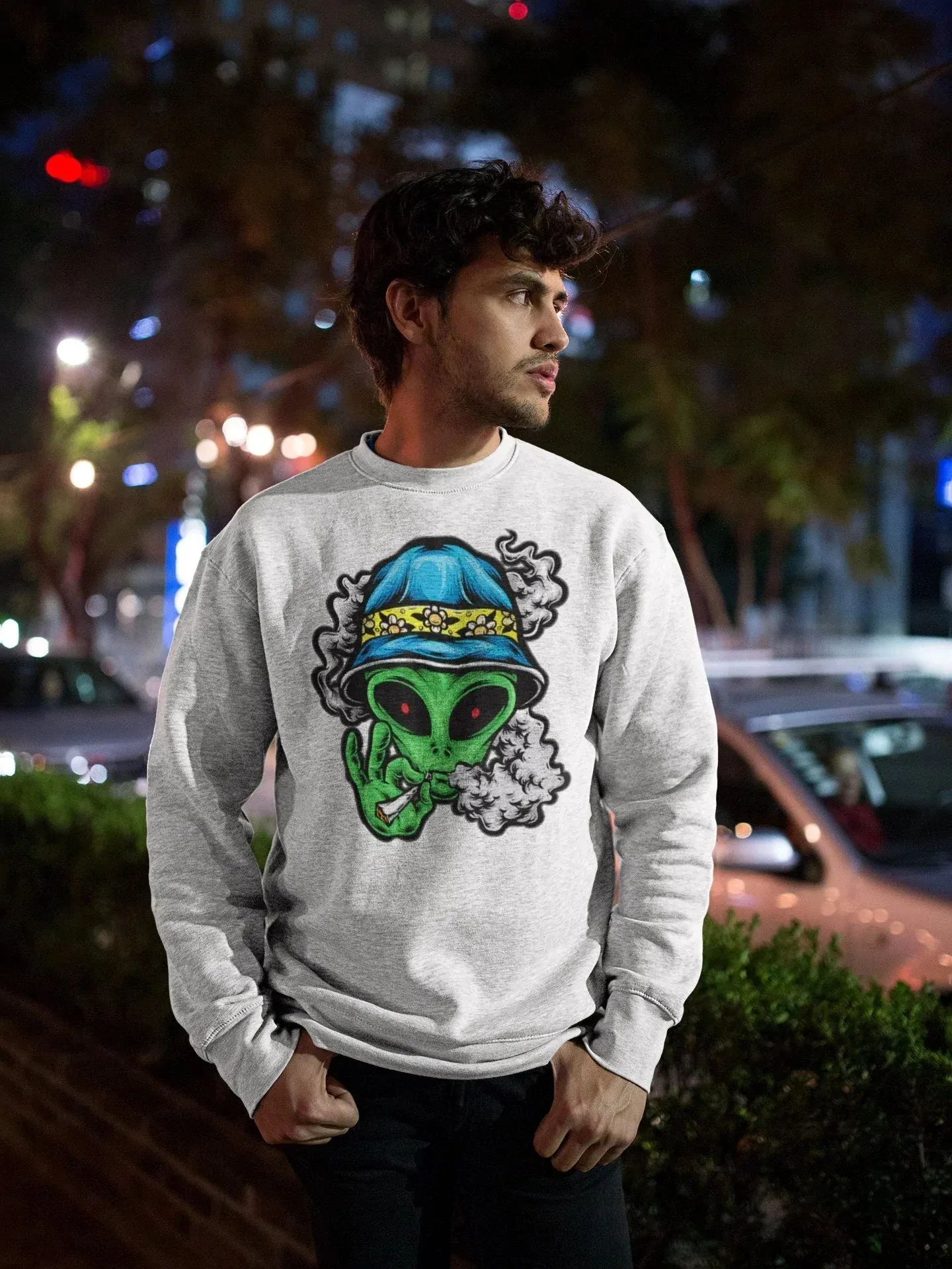 Trippy Alien Stoner Shirt