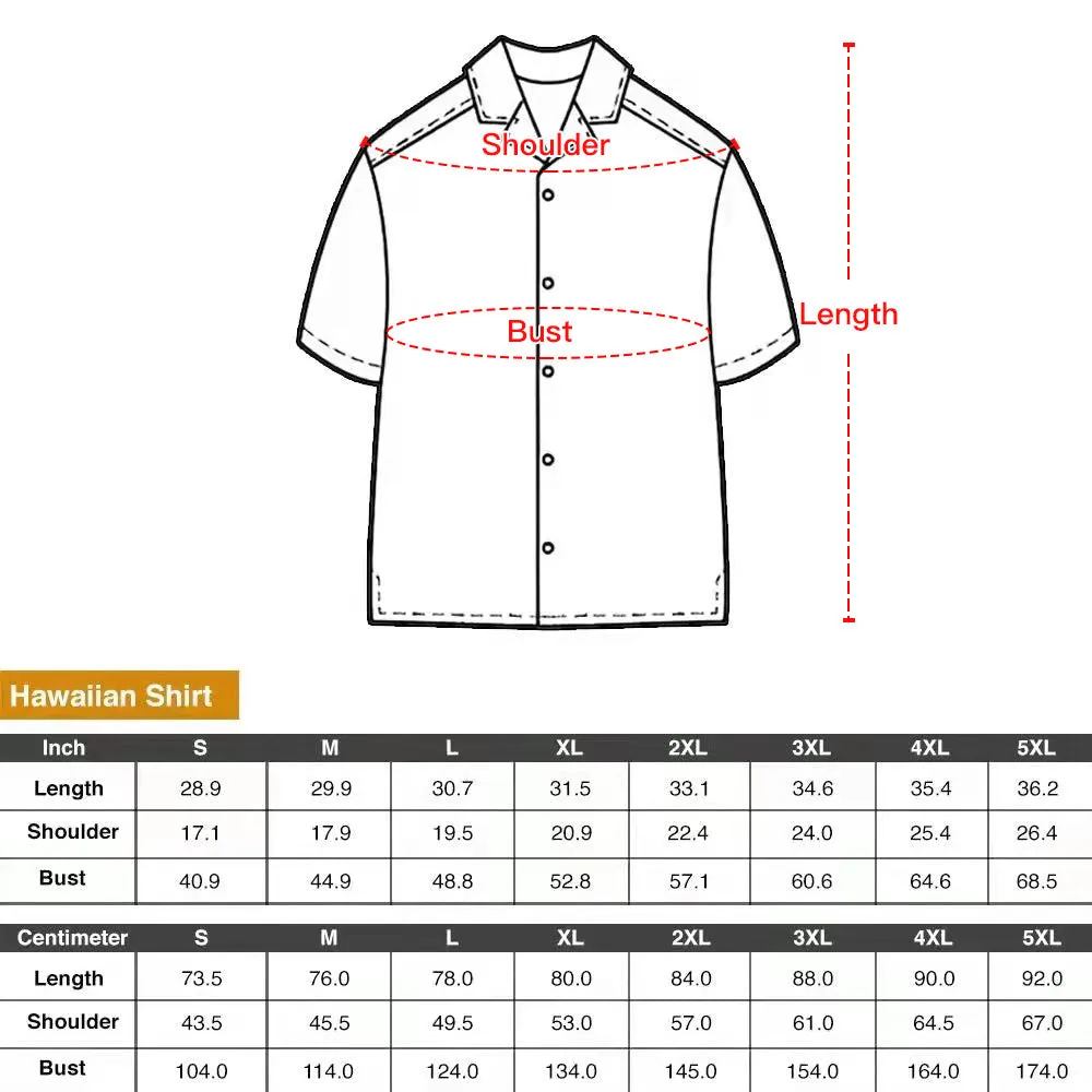 Tropical Fruit Print Men's Short Sleeve Tops Hawaiian Shirts Vacation Clothing