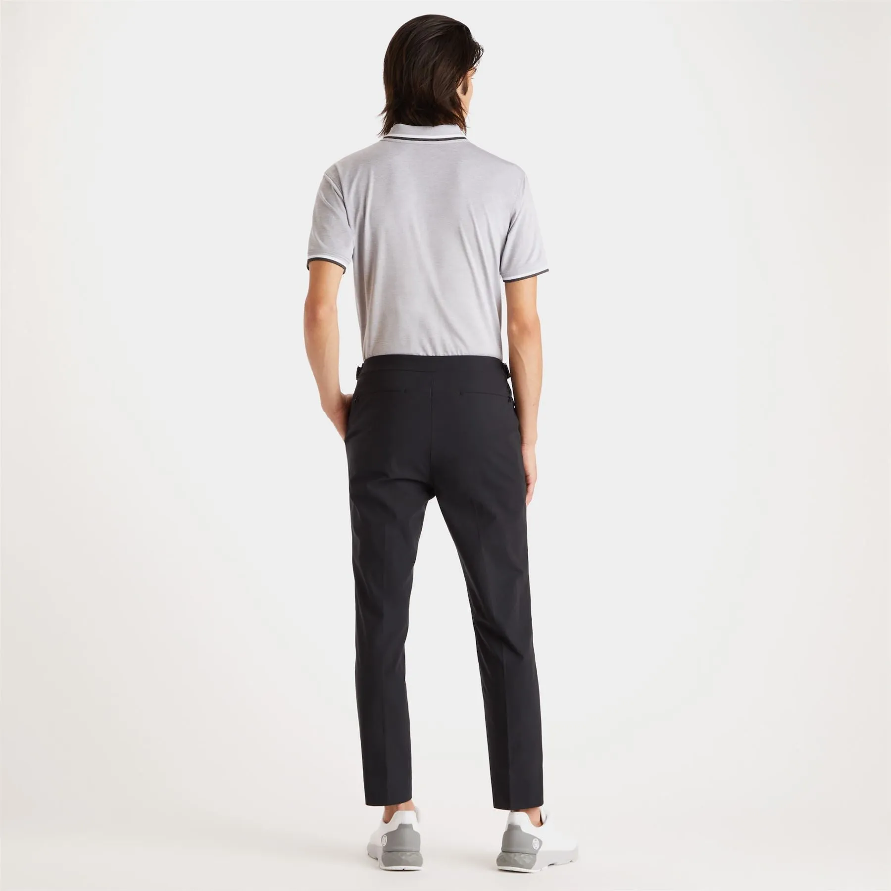 Tux Polo Light Heather Grey - SS23