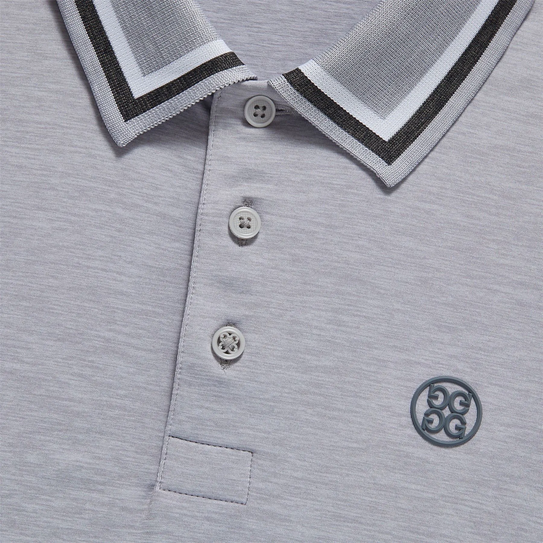 Tux Polo Light Heather Grey - SS23