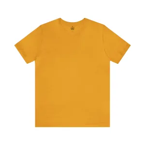 Unisex Jersey Short Sleeve Mustard T Shirt