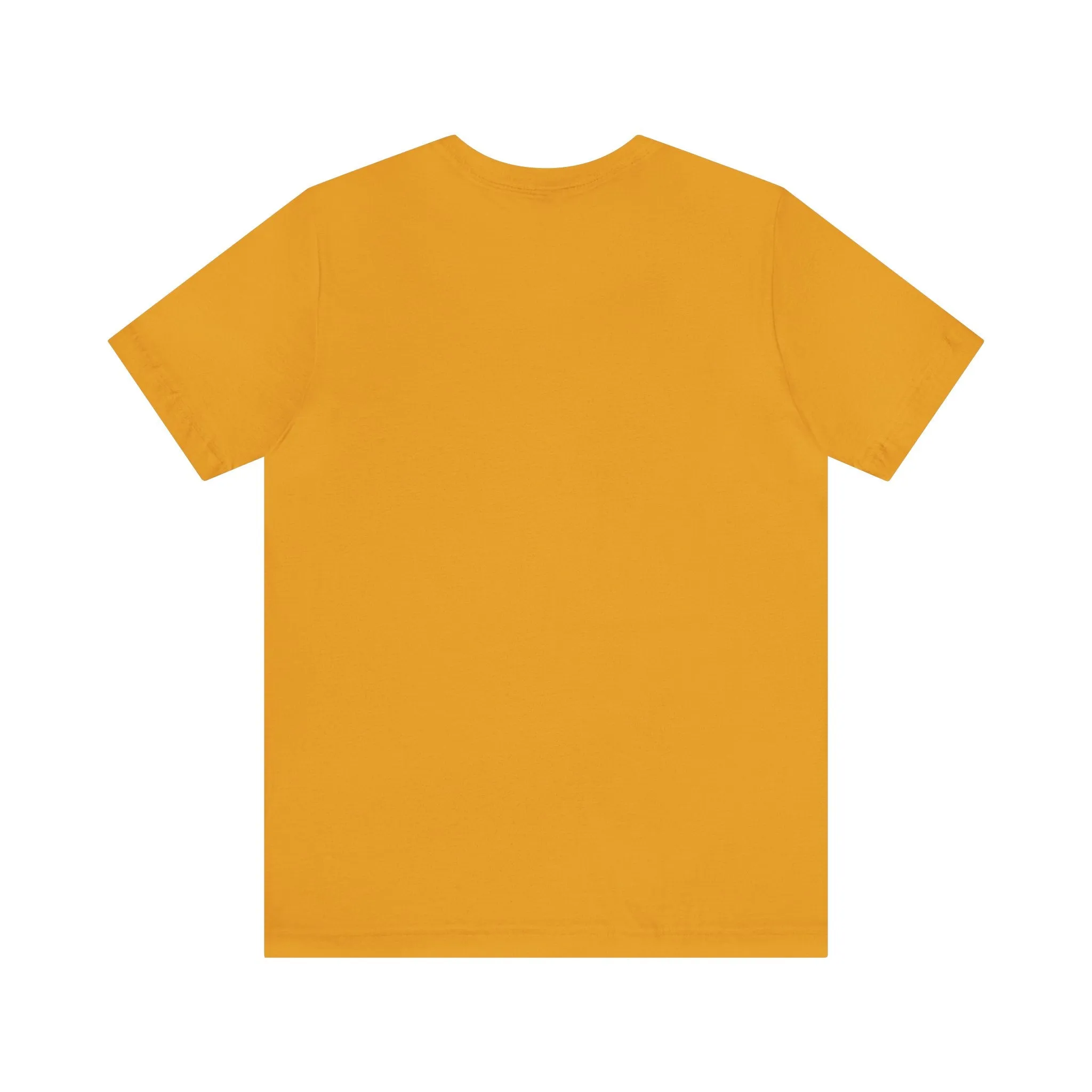 Unisex Jersey Short Sleeve Mustard T Shirt