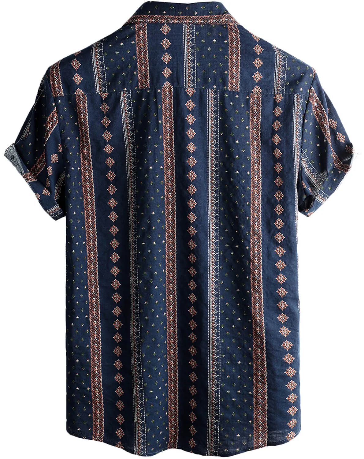 VATPAVE Mens Floral Hawaiian Shirts Short Sleeve Button Down Beach Shirts