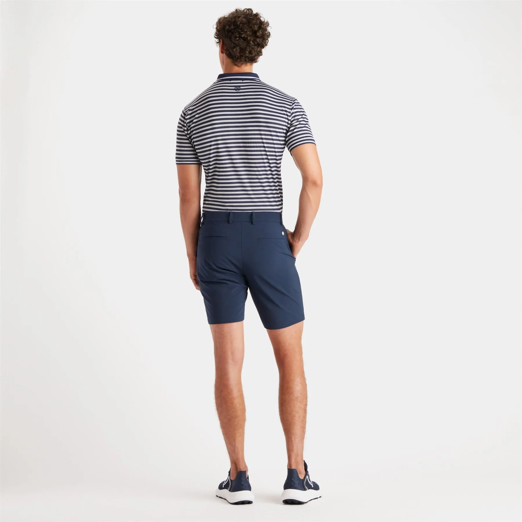 Y/D Perf Jersey Rib Collar Polo Twilight - SS23