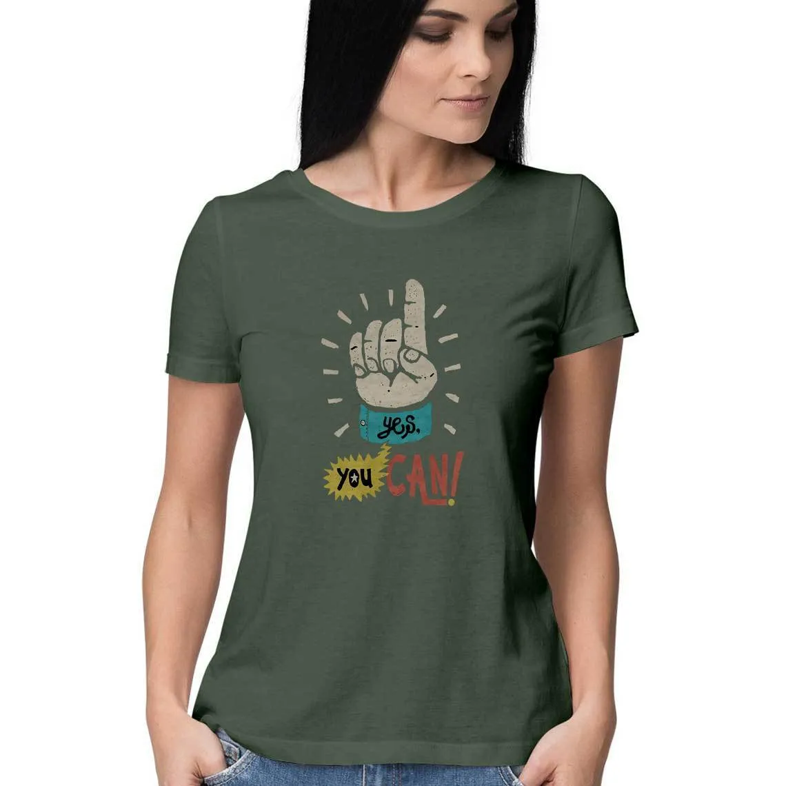 Yes You Can T-Shirt - WSS00019